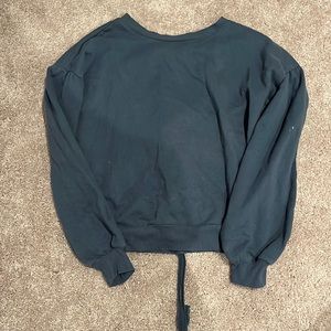 Navy sweatshirt